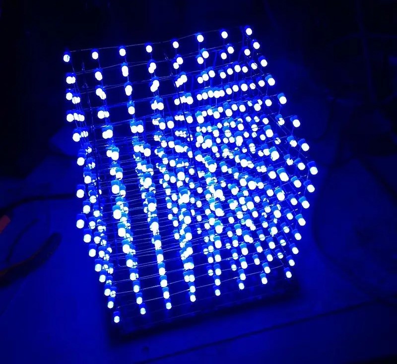 Cube LED 3D